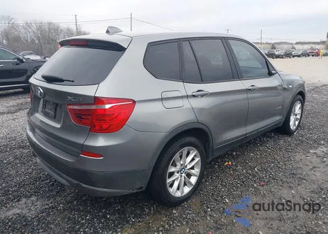 2014 BMW X3 xDrive28I from USA, damaged, VIN 5UXWX9C54E0D31013